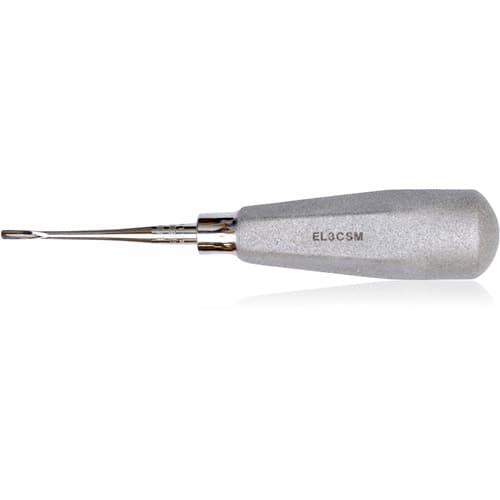 Hu-Friedy Luxating Elevator, Straight, 3mm, Small Ergo Dynamic Handle, EL3SSM thumbnail 5