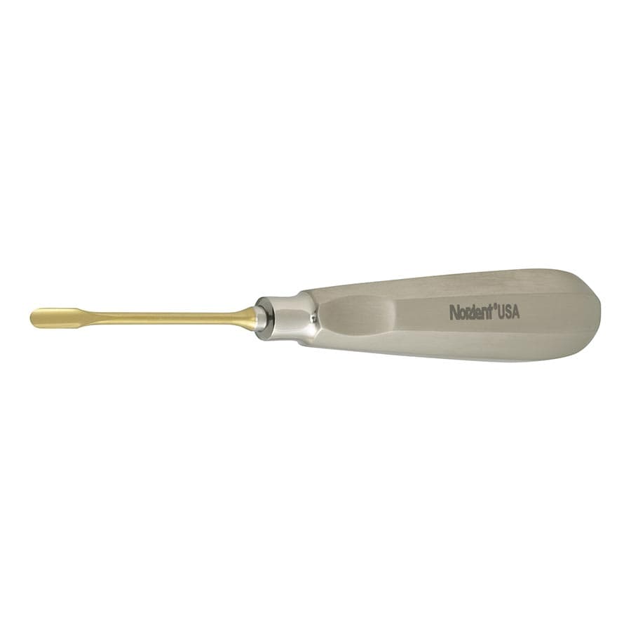 Nordent Luxating Elevator #5ST, Straight, 5 mm Blade, Titanium Nitride Coated, Stainless Steel Handle, 1/Pk, ELX5ST thumbnail 5
