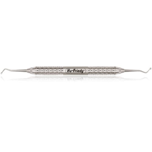 Hu-Friedy #19 Double-Ended Spoon Excavator, #6 Satin Steel Handle, 2.0 mm, EXC196 thumbnail 6