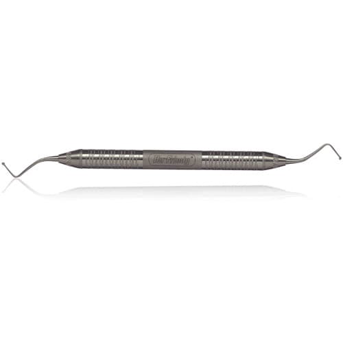 Hu-Friedy Excavator E2 Double-Ended (15-9-15) #6 Satin Steel Handle, EXCE26 thumbnail 4