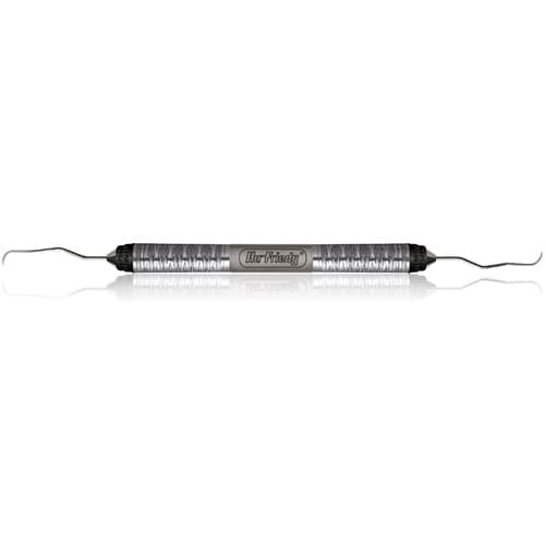 Hu-Friedy Explorer 11/12 ODU After Five Double-Ended, #7 Satin Steel Colours Handle, EXD11/12A7 thumbnail 3