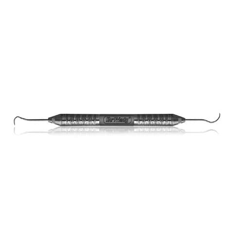 Hu-Friedy #3CH Cowhorn Double-Ended Explorer with #6 Satin Steel Handle, EXD3CH6 thumbnail 6
