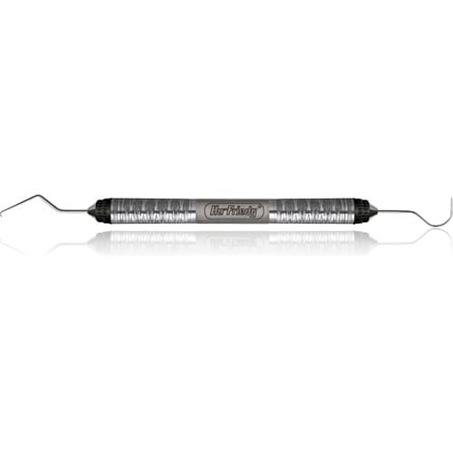 Hu-Friedy Explorer TU-17/23 Double-End, #7 Satin Steel Colours Handle, EXTU17/237 thumbnail 4