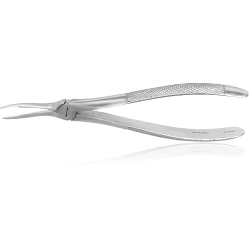 Hu-Friedy #49 European Style Root Forceps, Serrated, Upper Roots, Stainless Steel, FX49 thumbnail 4