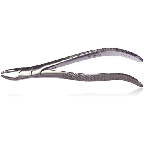 Hu-Friedy Extraction Forceps, Root, 76S, Serrated, European Style, Upper Roots, Stainless Steel, Each, FX76S thumbnail 3