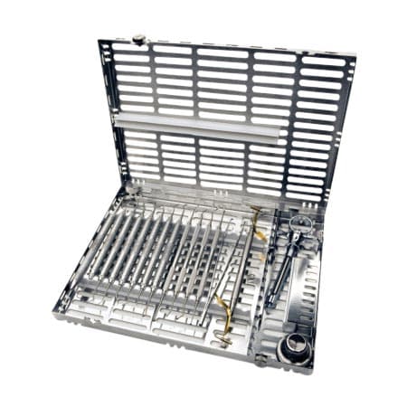Hu-Friedy IMS™ Signature Series® Collection Amalgam Standard Set-Up, Large 16-Instrument Cassette, White thumbnail 3