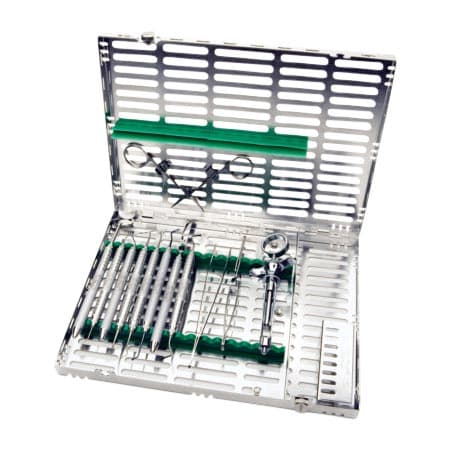 Hu-Friedy IMS Signature Series Collection Crown and Bridge Standard Set-Up, Green, IMCROWN thumbnail 3