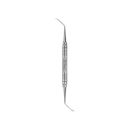Hu-Friedy Jovanovic Implant Instrument #6, Satin Steel, Double-Ended Sinus Lift Curette, 4mm/7.6mm, MTO (IMPJO66) thumbnail 3