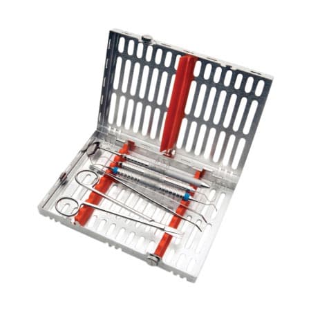 Hu-Friedy IMS Signature Series Collection Suture Removal Standard Set-Up, Orange, 10-Instrument Cassette, IMSUTURE thumbnail 4
