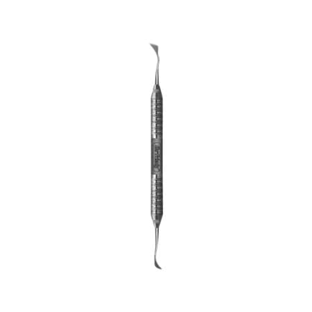 Hu-Friedy 15/16 Kirkland DE Periodontal Knife, #6 Satin Steel Handle, Double-End, KK15/166 thumbnail 4