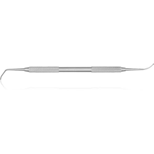 Hu-Friedy Micro-Condenser/Burnisher, Large Right, Double-End with Ball Burnisher, #41 Round Handle, Stainless Steel, Each thumbnail 3