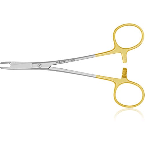 Hu-Friedy Perma Sharp™ Olsen-Hegar Needle Holder, 5-1/2" (14 cm), Tungsten Carbide Inserts thumbnail 2
