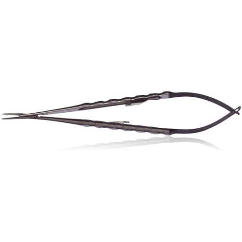 Hu-Friedy Micro Straight Castro Needle Holder, Diamond Dusted, 4.0-6.0 Suture, 18cm/7", NHDPVN thumbnail 4