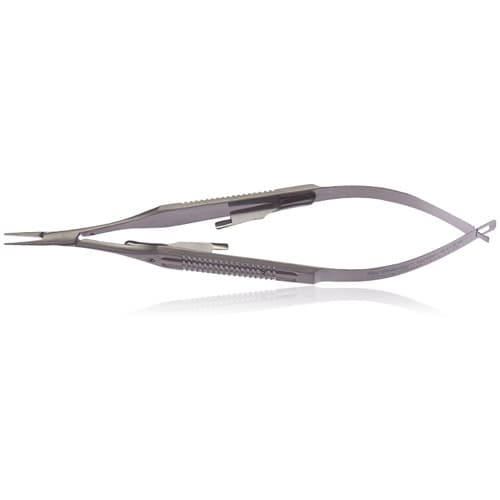 Hu-Friedy Micro Straight Castroviejo Needle Holder, Flat Handle, 5.25" (13 cm), NHM-5028 thumbnail 3