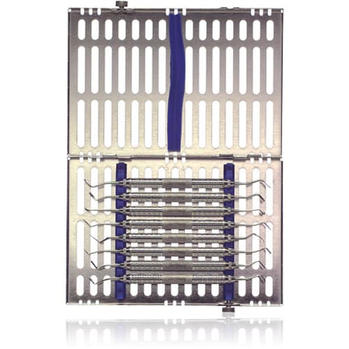 Hu-Friedy Nash Taylor Posterior Esthetic Kit, 8 Instruments in Stainless Steel Cassette, NTPEK thumbnail 2