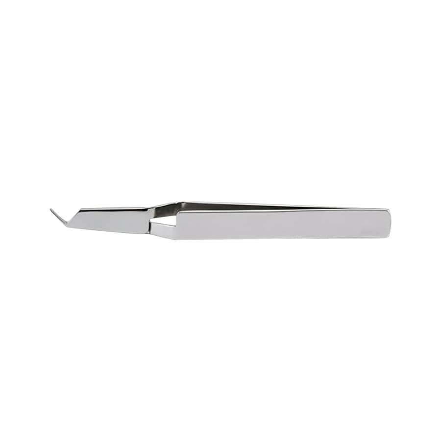Ortho Technology Bond Placement Tweezers, Single End, Silver, OT-203 thumbnail 3