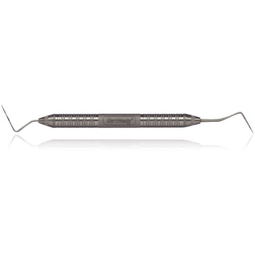 Hu-Friedy Qulix Color-Coded Double-Ended Periodontal Probe PCP12/11.5B (3-6-9-12), #6 Satin Steel Handle, P12/11.5B6 thumbnail 3