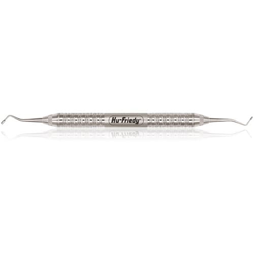 Hu-Friedy Plugger Amalgam 0/1 DE Serrated #6 Satin Steel Handle, PLG0/16 thumbnail 5