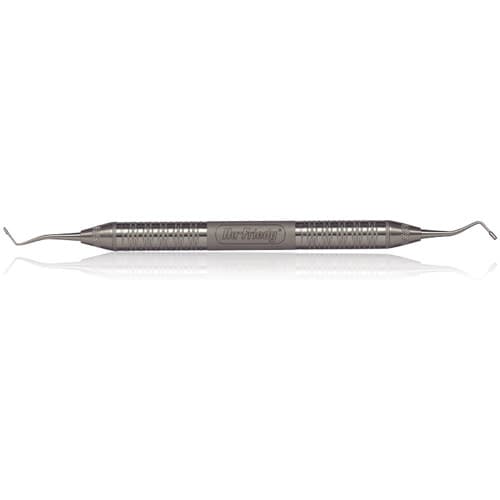 Hu-Friedy 0/1 Double-Ended Non-Serrated Amalgam Plugger, #6 Satin Steel Handle, PLG0/16NS thumbnail 5