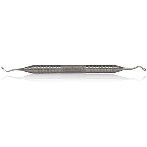 Hu-Friedy Plugger, 1/2 Black Double End, Non-Serrated, #6 Satin Steel Handle, PLG1/2NS6 thumbnail 5