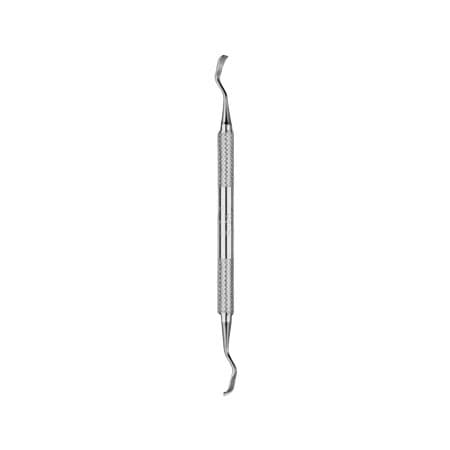 Hu-Friedy Buser Modified Chisel PJO/2 & PJO/3 Combined 13KL #10 Round Handle, Double-End, Stainless Steel, PPBUSER2/3 thumbnail 3