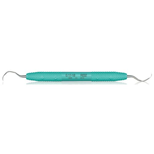 PDT Amazing Gracey Curette 17/18, Double-Ended, Green Resin Handle, R032 thumbnail 10