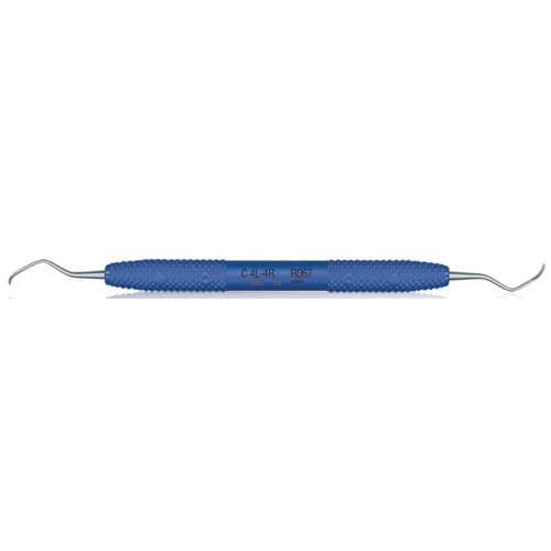 PDT Cruise Columbia 4L/4R Universal Curette, Double-Ended, Nautical Blue Resin Handle, 6.5", R067 thumbnail 10