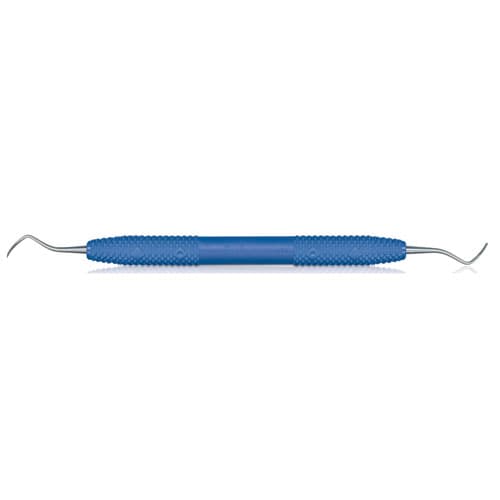 PDT Rules 3-4 Universal Curette, Double End, Blue Resin Handle, R076 thumbnail 5