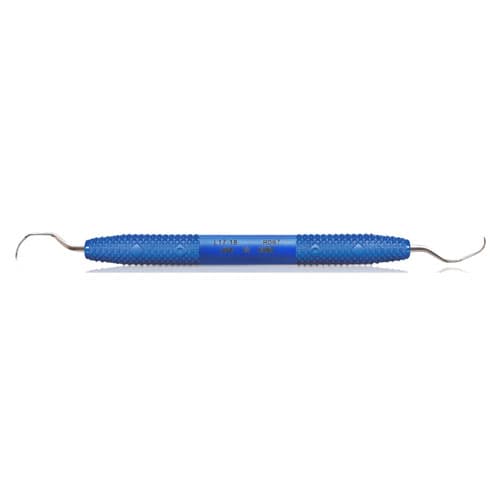 PDT Cruise Langer 17/18 Universal Curette, Double-Ended, Blue Resin Handle, R087 thumbnail 5