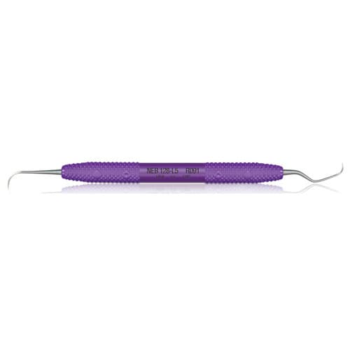 PDT Cruise Anterior Scaler, Nebraska 128/L5 Double-Ended, Purple Resin Handle, 1/Pk, R091 thumbnail 10