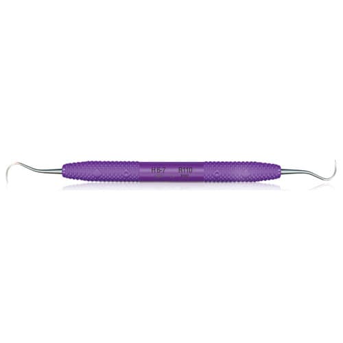 PDT Cruise Line H6/7 Double-Ended Sickle Scaler, Anterior, Passionate Purple Resin Handle, R110 thumbnail 10