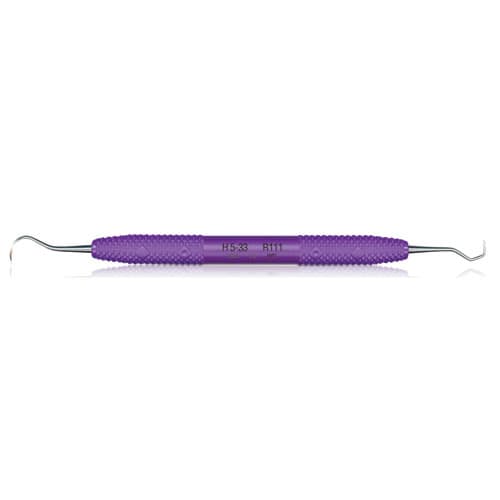PDT Cruise H5/33 Double-Ended Sickle Scaler, Anterior, Passionate Purple Resin Handle, 1 Each, R111 thumbnail 10
