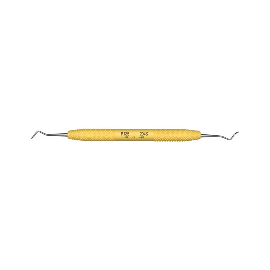 PDT Cruise Line 204S Posterior Sickle Scaler, Double-Ended, Sunshine Yellow Resin Handle, 6.5" Long, R135 thumbnail 10