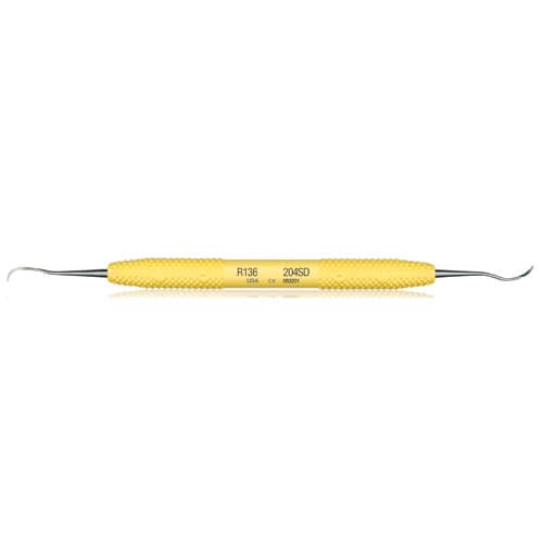 PDT Cruise Line Sickle Scaler, Double-Ended, 204SD, Posterior, Sunshine Yellow, 1/Pk, R136 thumbnail 8