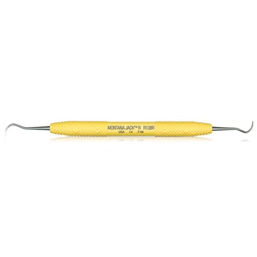 PDT Cruise Montana Jack Rigid Sickle Scaler, Double-Ended, Sunshine Yellow Handle, R138R thumbnail 10