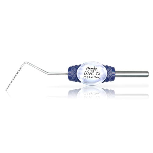 PDT Cruise UNC 12 Periodontal Probe, Single-Ended, 1-12mm by 1mm, Pacific Blue, R199 thumbnail 9