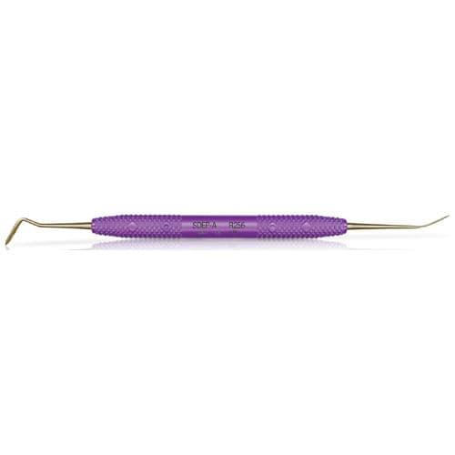 PDT Micro-Serrated Periotome™ - Anterior, Double End, Serrated, Purple Handle, R256 thumbnail 5