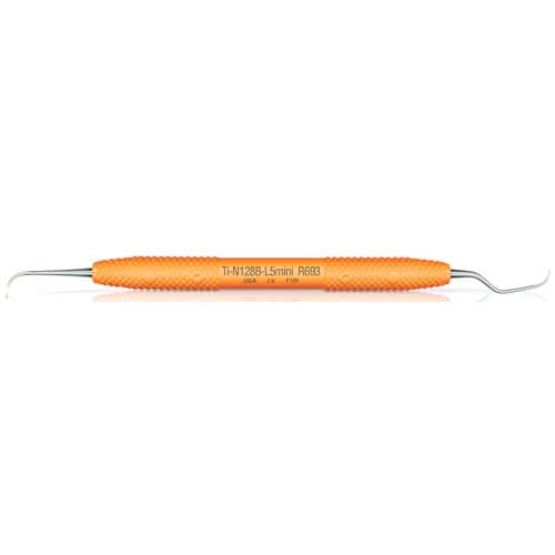 PDT Wingrove Titanium Implant Scaler, Double-Ended N128B/L5M, Orange Resin Handle, 1/Pk, R693 thumbnail 6