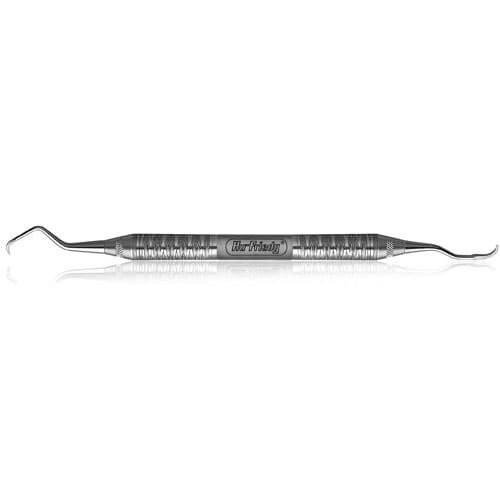 Hu-Friedy Cattoni Scaler 103/106 Double-Ended, #6 Satin Steel Handle, Immunity Steel Blades, 121mm thumbnail 4