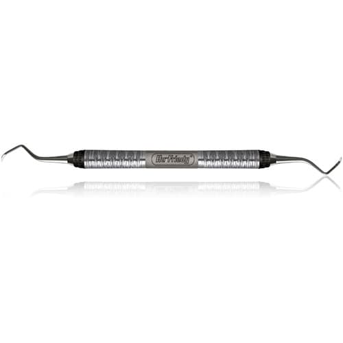 Hu-Friedy Cattoni Scaler 107/108, Double-End, #7 Satin Steel Colours Handle, S107/1087 thumbnail 3