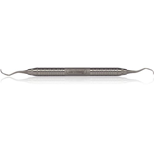 Hu-Friedy S11/12S Modified McCall Scaler/Curette, #6 Satin Steel Handle, Double-Ended, S11/12S6 thumbnail 3