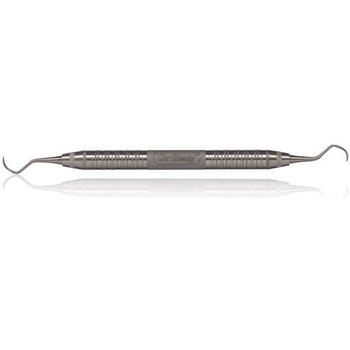 Hu-Friedy Sickle Scaler 129 Double End, #6 Satin Steel Handle, EverEdge Technology thumbnail 4