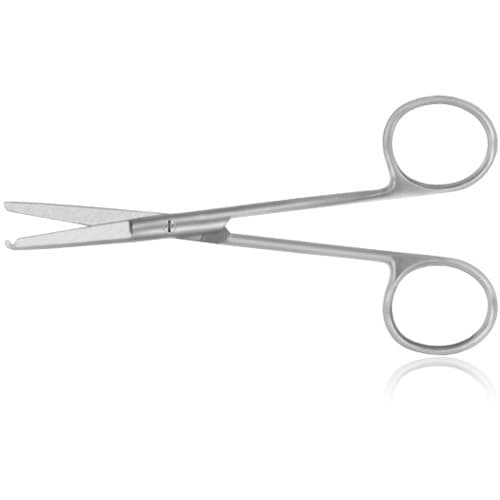 Hu-Friedy Suture Scissors, Standard Series, #13S, 4-3/4" (12 cm), Straight, Stainless Steel, 1/Pk, S13S thumbnail 6
