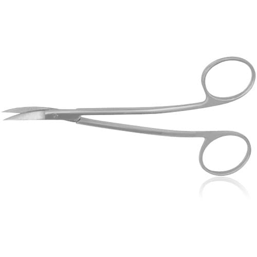 Hu-Friedy LaGrange Scissors, Super-Cut, Double-Curved, 1 Serrated Blade, 4-1/2" (11.5 cm), #14, S14, 1/Pk thumbnail 5