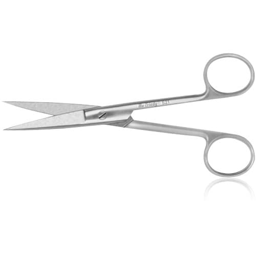 Hu-Friedy General Surgical Scissors, Straight/Pointed, Size 21, 5.75" (16 cm), 1/Pk, S21 thumbnail 9