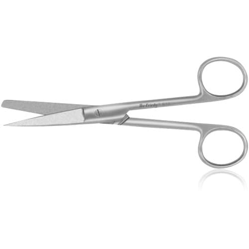 Hu-Friedy 22 Straight/Blunt General Surgical Scissors, 14.5cm (5.75"), 1/Pk thumbnail 4