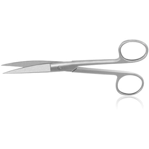 Hu-Friedy Surgical Scissors #23, S/Curved, Pointed, 5.75", Stainless Steel thumbnail 4