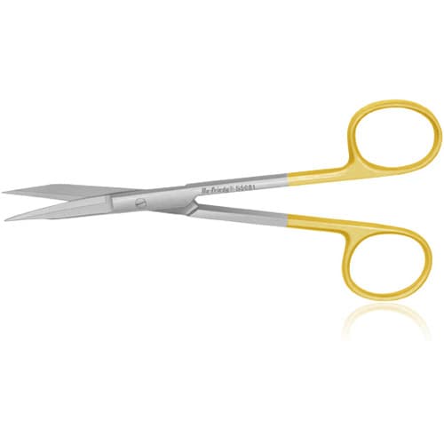 Hu-Friedy Goldman-Fox Perma Sharp Surgical Scissors, Curved, 5" (13cm), Serrated, S5081 thumbnail 5
