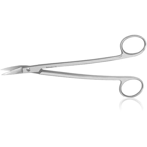 Hu-Friedy 9 Dean Surgical Scissors, 6.5" (16.5 cm), One Serrated Blade, Stainless Steel, S9 thumbnail 6