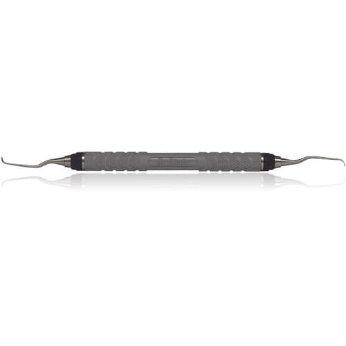 Hu-Friedy Mini-Five Gracey Curette 7/8 Rigid, Double-End, #7 Satin Steel Colours Handle, SAS7/8R7 thumbnail 3